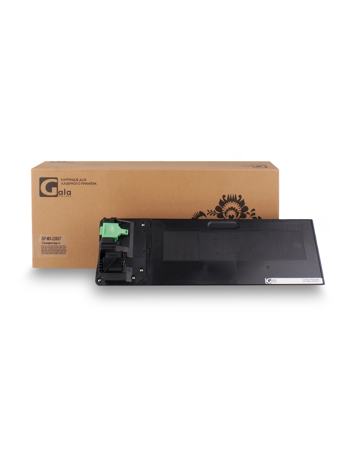Картридж GP-MX-235GT для принтеров Sharp AR-5618/AR-5618D/AR-5618N/AR-5620/AR-5620D/AR-5620N/AR-5623/AR-5623D/AR-5623N/MX-M182/MX-M182D/MX-M202/MX-M202D/MX-M232/MX-M232D 16000 копий GalaPrint